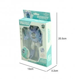Colorful Cartoon Plastic Robot Toy Boys Watches Colorful Cartoon Plastic Robot Toy Boys Watches
